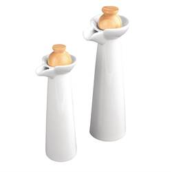 Olympia Whiteware Öl- und Essigset