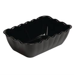 Olympia Kristallon Salatschüssel schwarz 2L