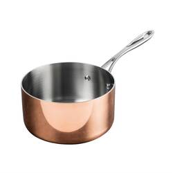 Vogue Tri-wall Kupfer Stieltopf Induktion 18cm