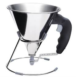 De Buyer Mini Fondanttrichter automatisch 0,8L