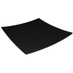 Olympia Kristallon quadratisches Tablett schwarz 31cm