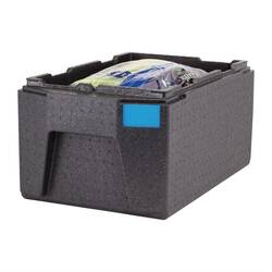 Cambro isolierter Toplader Lebensmitteltransportbehälter 46L mit großen Griffen