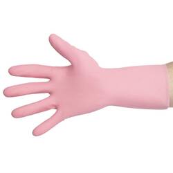 MAPA Vital 115 Flüssigkeitsfeste leichte Hausmeisterhandschuhe Pink Medium