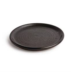 Olympia Canvas runder Teller mit schmalem Rand 18cm