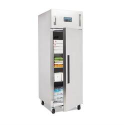 Polar Serie G eintüriger Gefrierschrank Edelstahl 600L