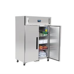 Polar Serie G Gefrierschrank Edelstahl 1200L
