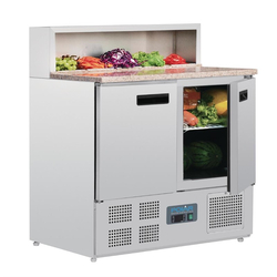 Polar Serie G Pizzakühltisch 2-türig 288L