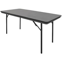 Bolero rechteckiger Klapptisch grau 152cm