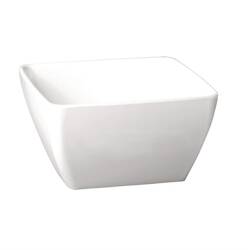 APS Pure quadratische Melaminschale weiß 12,5cm
