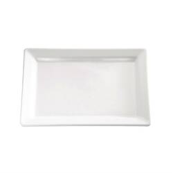 APS Pure rechteckige Sushiplatte weiß 30 x 21cm