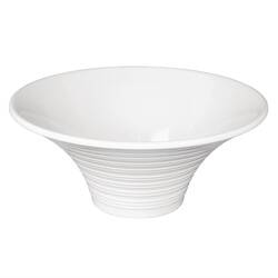 Kristallon konische Schale weiß 24,5cm
