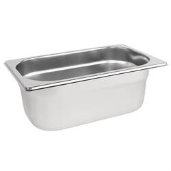 Vogue GN-Behälter Edelstahl 10cm GN1/4