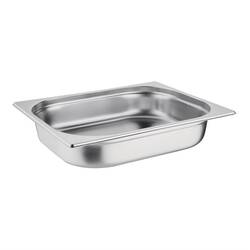 Vogue GN-Behälter Edelstahl 6,5cm GN1/2