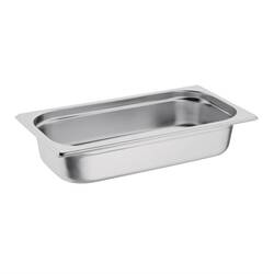 Vogue GN-Behälter Edelstahl 6,5cm GN1/3