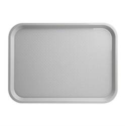 Olympia Kristallon Fast-Food-Tablett grau 45 x 35cm