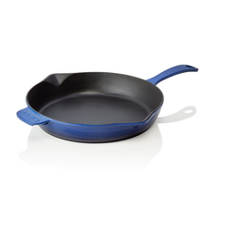 WAS Germany Pfanne Gusseisen blau
