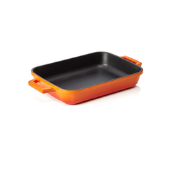 WAS Germany Bräter Gusseisen orange