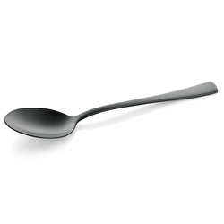 WAS Germany Dessertlöffel Chromnickelstahl 18/10 schwarz