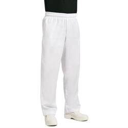 Chef Works Unisex Kochhose Easyfit weiß XL
