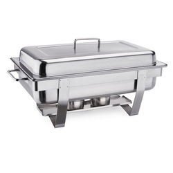 Was Germany Chafing Dish GN 1/1 Set, 59 x 34 x 49 cm, Set á 2 Stück, Chromnickelstahl