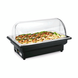 WAS Germany Elektro Chafing Dish Chromnickelstahl, Polycarbonat, Polypropylen 1/1 