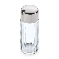 WAS Germany Ersatz Essig- und Ölflasche Edelstahl, Glas / Opal-/Hartglas 