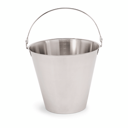 WAS Germany Eimer Chromnickelstahl 