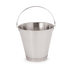 WAS Germany Eimer Chromnickelstahl 