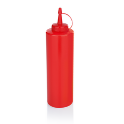 WAS Germany Quetschflasche Polyethylen rot