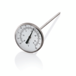 WAS Germany Einstechthermometer Chromnickelstahl, Edelstahl 