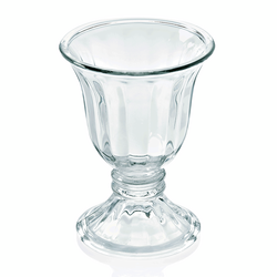 WAS Germany Eisbecher Glas / Opal-/Hartglas 