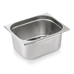 WAS Germany GN Behälter Chromnickelstahl 1/2 