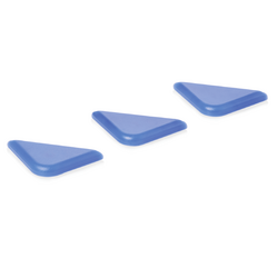 WAS Germany HACCP Markierungsclips Polypropylen blau