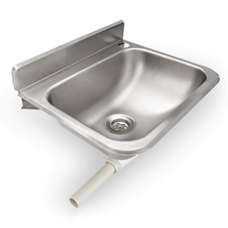 WAS Germany Handwaschbecken Chromnickelstahl 