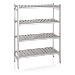 WAS Germany Lagerregal System Aluminium, Polyethylen 