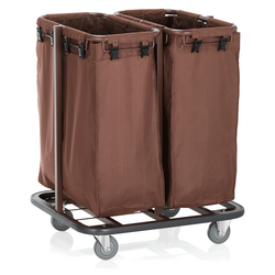 WAS Germany Wäschewagen Polyester, Stahl / Stahlblech / Stahldraht 