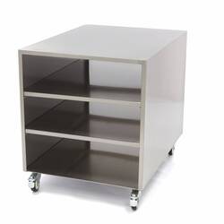 Maxima Edelstahl Maschinentisch 60 x 80 cm