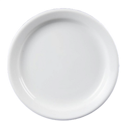 Olympia Whiteware Teller mit schmalem Rand 18cm