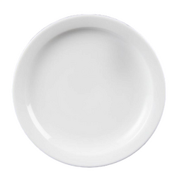 Olympia Whiteware Teller mit schmalem Rand 20cm