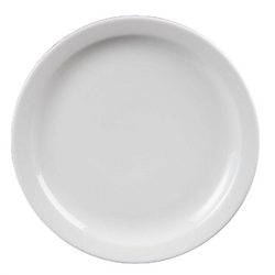 Olympia Whiteware Teller mit schmalem Rand 25cm