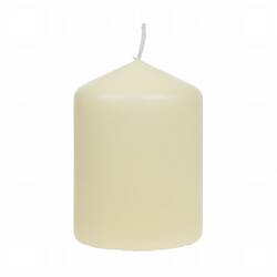 Bolsius Ivory Pillar Kerzen Elfenbein 8cm