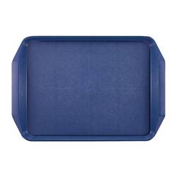 Roltex Serviertablett mit Griffen blau 43,5 x 30,5cm