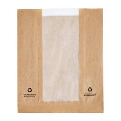 Fiesta Compostable Sichtstreifenbeutel (1000 Stück)