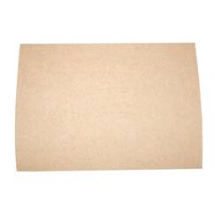 Vegware Kompostierbares Pergamentpapier ungebleicht 38 x 27,5cm