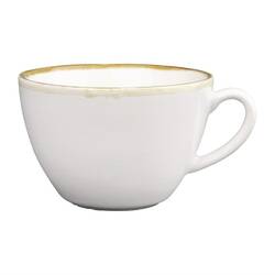 Olympia Kiln Cappuccinotassen Kreideweiß 34cl (6 Stück)