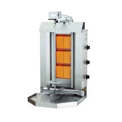 CombiSteel Gyros Grill Gas Motorposition Oben 3 Heizzonen
