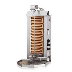 CombiSteel Gyros Grill Elektro Motorposition Oben 6 Heizzonen