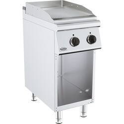CombiSteel Base 700 El. Grillplatte Gerillt