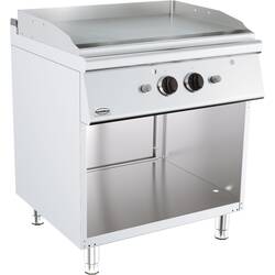 CombiSteel Base 700 Gas Grillplatte Chrom