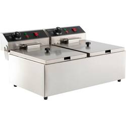 CombiSteel Elektro Tischfriteuse 2x6 L